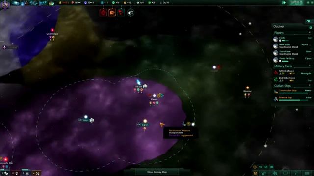 Stellaris Multiplayer Coop - The Human Alliance #4 (Drums Of War) смотреть онлайн