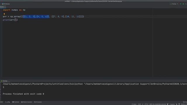 Learning Numpy 1 | Numpy Arrays смотреть онлайн