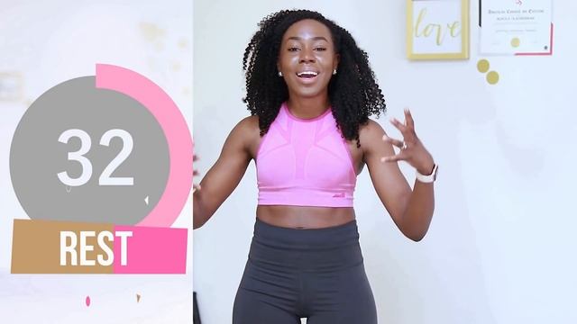 THIGH FAT WORKOUT - NO JUMPING | Home Workout - Koboko Fitness смотреть онлайн