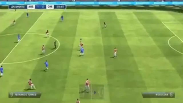 FIFA 13 Gameplay: Arsenal Vs Chelsea (Wii U Exclusive)
