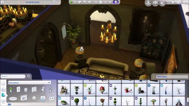 The Sims 4 | Apartment Renovation: Creepy Vampire's Apartment смотреть онлайн