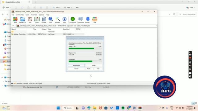 | How to convert adobe photoshop RAR file to normal file | RAR file to normal file convert | 2023 смотреть онлайн
