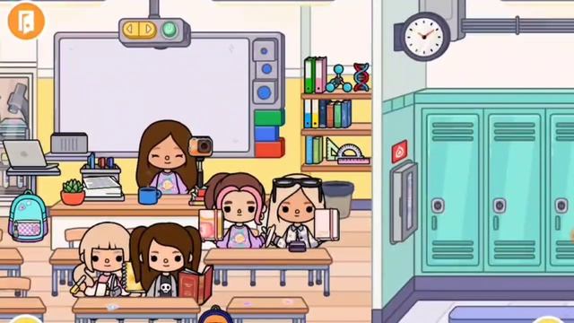 Провожу урок в школе// Cat toca//Toca boca смотреть онлайн