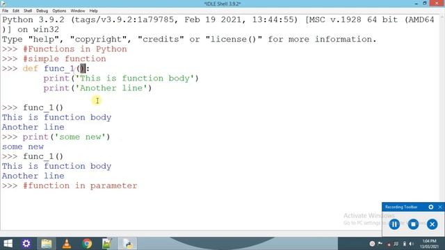 Functions in Python: Part 1 |What is Function in Python Hindi |Python Full Beginners Course in Hind смотреть онлайн