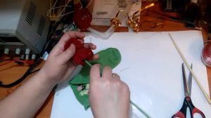 Розы из носков