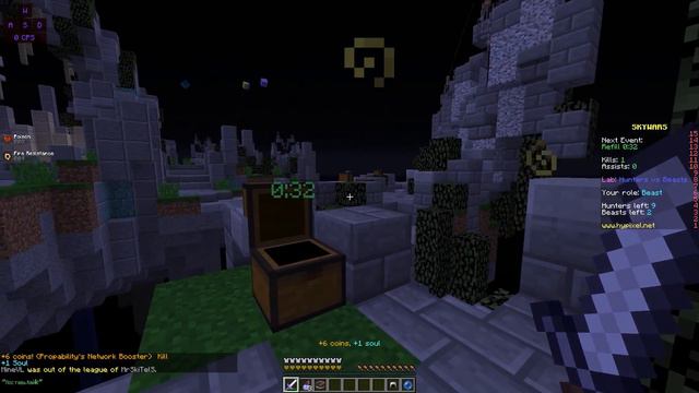 ОБОРОТНИ ПРОТИВ ЛЮДЕЙ! - Hypixel Sky Wars Minecraft смотреть онлайн