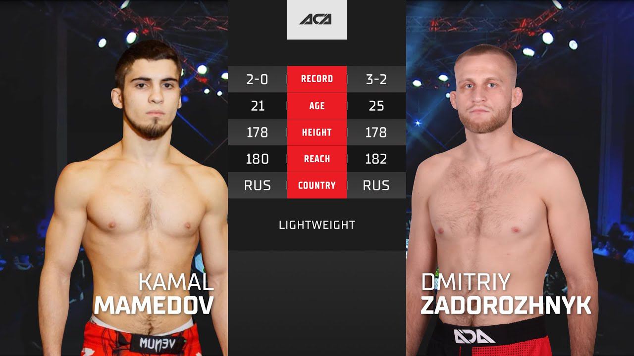 Камал Мамедов vs. Дмитрий Задорожнюк | Kamal Mamedov vs. Dmitriy Zadorozhnyk | ACA YE 40 смотреть онлайн
