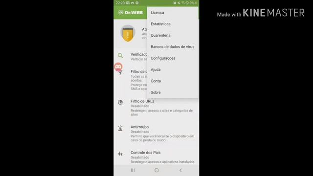 (Dr. Web Security) o melhor antivirus com licença de 380 dias gratis pra vc. amostra do antivirus. смотреть онлайн