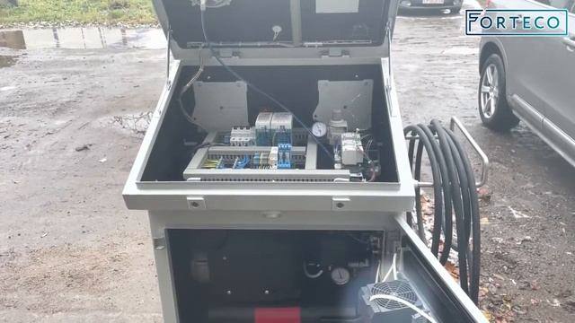 FORTECO APS500 особенности поста подкачки шин смотреть онлайн