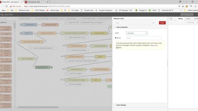 Introduction to Node-Red Part 2 with IPControl Add Next IP Custom Workflow смотреть онлайн