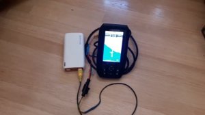 Как подключить эхолот к пауэр банку