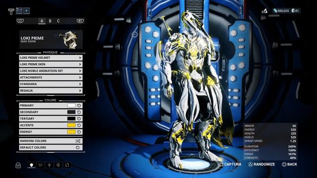 WARFRAME TARGIS PRIME ARMOR CUSTOMIZATION смотреть онлайн