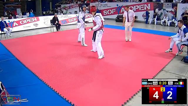 418 VENTOLA, Attilio Fabio, ITA vs GRAMMATIKOPOULOS, Spyridon, GRE 5 9 смотреть онлайн