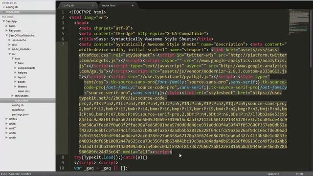 麦子学院-利用Sass编写高质量CSS-第13章 Sass官网（网站首页布局） смотреть онлайн