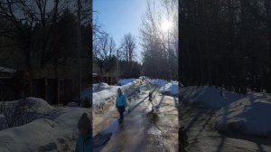 🌞Лужи, весна, птички поют и Солнышко🌞🌈