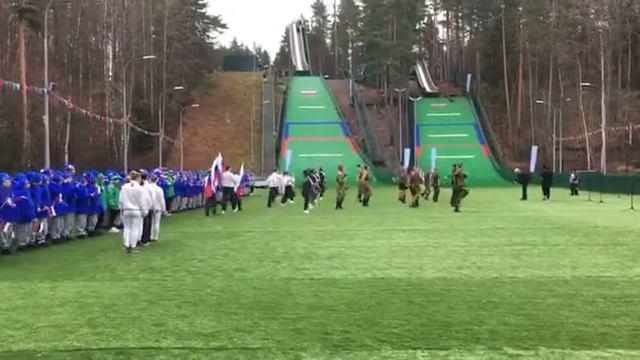 Флеш-моб ко Дню народного единства смотреть онлайн