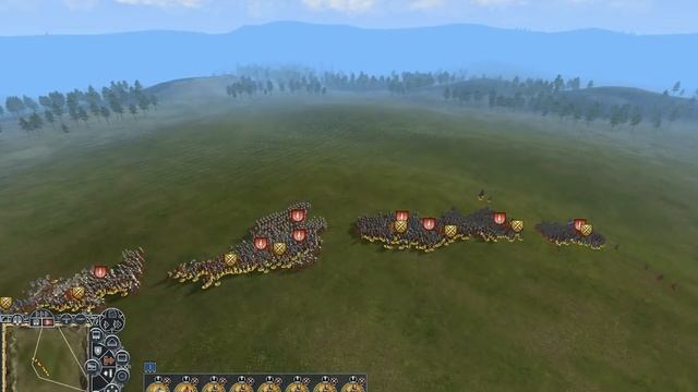 Real Warfare 1242 Gameplay: How to attack a enemy line in group without lost formation смотреть онлайн