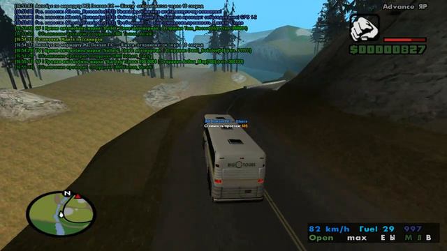 GTA Samp (Advance RP) - ВОДИТЕЛЬ АВТОБУСА смотреть онлайн