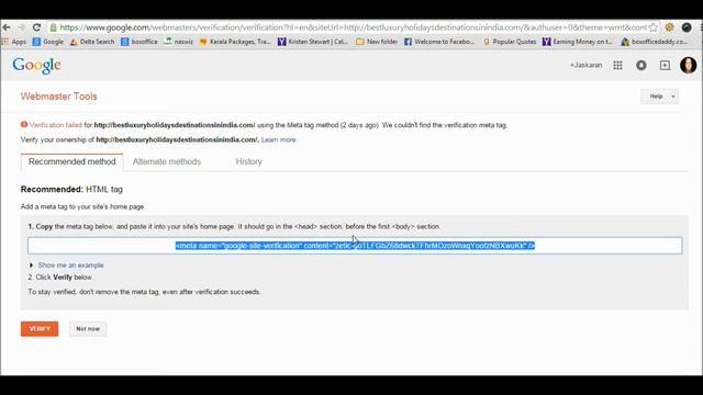 how to verify wordpress website ownership on google webmaster tools смотреть онлайн