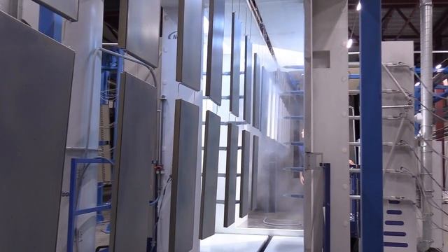 Автоматическая линия порошковой окраски смотреть онлайн