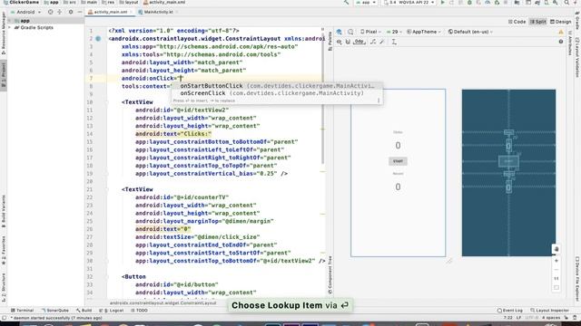 How to build a simple clicker game in Android смотреть онлайн