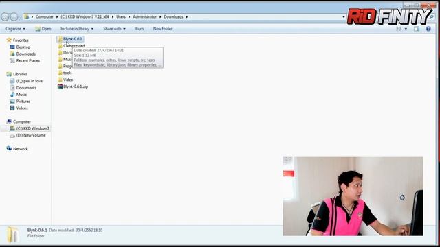 วิธีลง Library Arduino ☯ RiD Finity смотреть онлайн