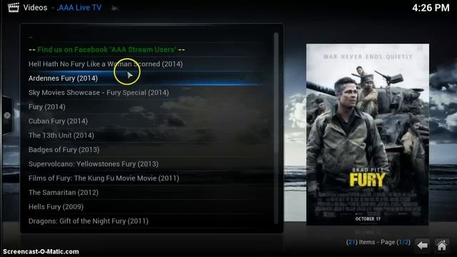 KODI XBMC AAASTREAM ADDON TOUR смотреть онлайн