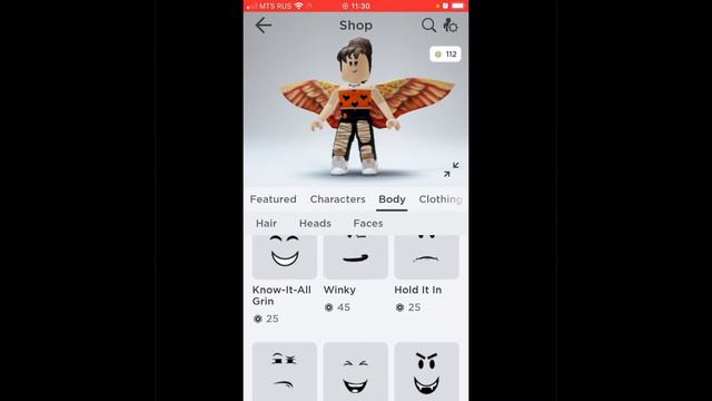 Куда потратить робуксы скин для девочки к хловину