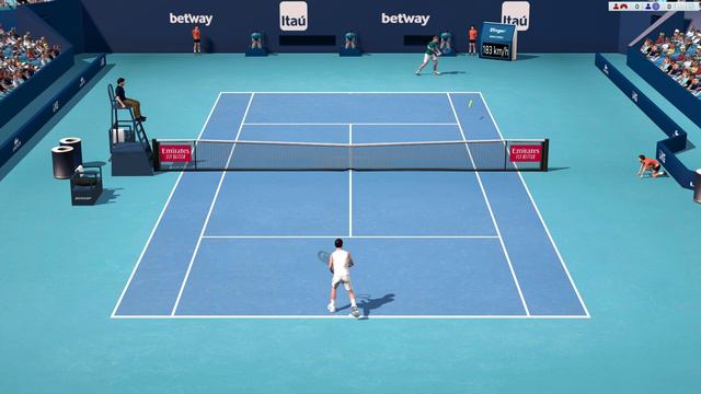 Djokovic Vs Medvedev Full Ace Tennis ATP1000 R32 Miami