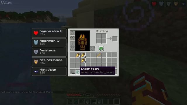 MINECRAFT 1.20.2 HOW TO MAKE ENDER CHEST (2023)