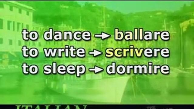 Italian Verb Basics смотреть онлайн