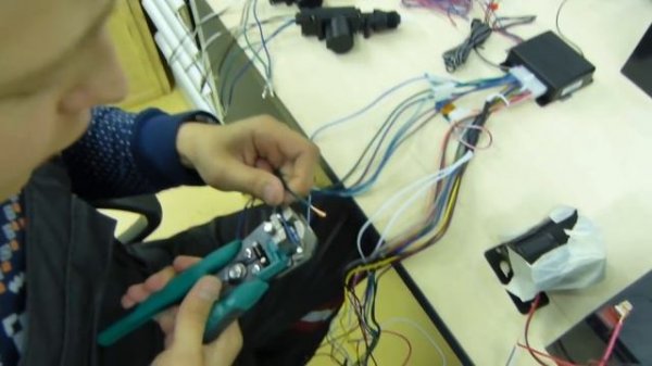 Установка сигнализации Pantera CL 500 на ВАЗ 2104, 2105, 2107 (часть3)