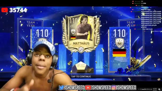 99 iShowSpeed's GREATEST FIFA Mobile Pack Opening YouTube Google Chrome 2023 03 18 12 15 36 смотреть онлайн