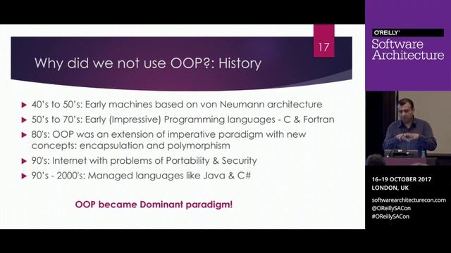 O'Reilly Software Architecture conference 2017 смотреть онлайн