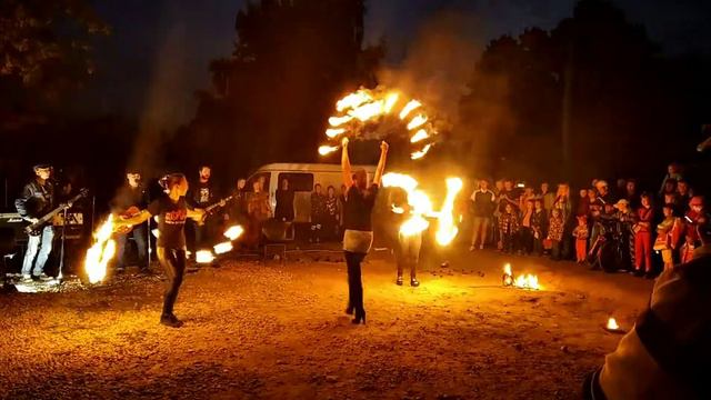 Группа "Театрон" в Шуе. 6.09.2019 Фаер-шоу смотреть онлайн