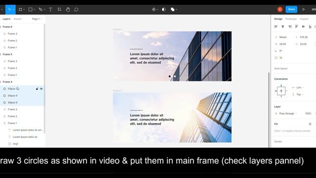 Carousel / Slider animation in figma | image slider animation | easy tutorial смотреть онлайн