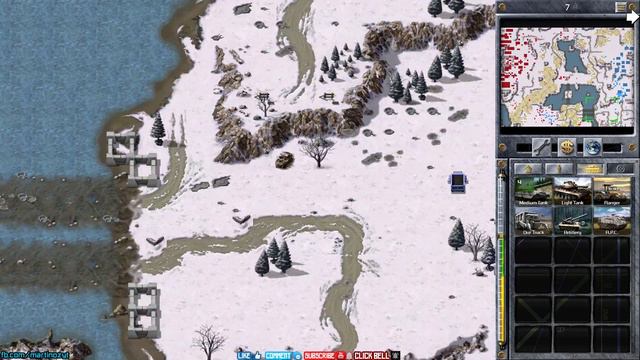 C&C RED ALERT 1 REMASTERED - Allied Final Mission 14 NO REMORSE on Hard смотреть онлайн