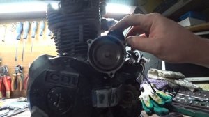 Регулирую клапана на 165FMM Motoland XR 250 Enduro