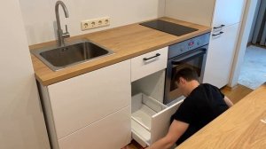 Как установить кухню своими руками