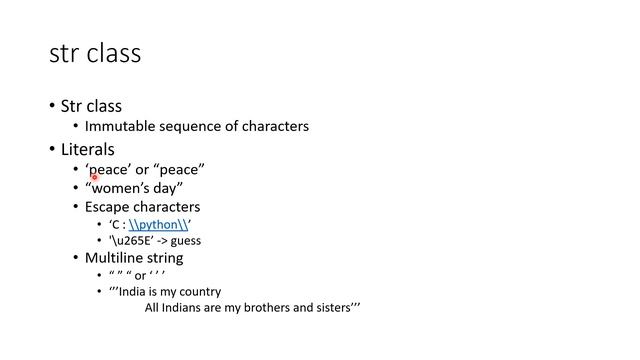 String in Python using indian pledge example смотреть онлайн