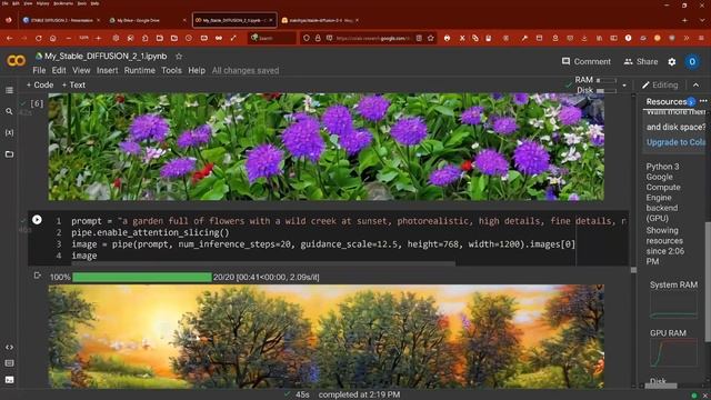 Stable Diffusion 2.1 - NEW Release! First look at SD2.1 on free COLAB Notebook смотреть онлайн