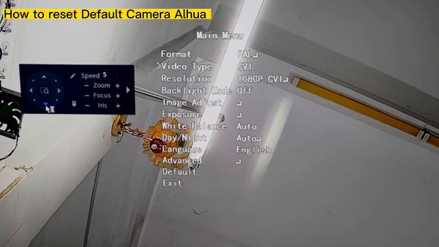 How to reset Default Camera Alhua смотреть онлайн
