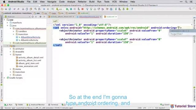 Defining Animation in XML ¦¦ Android Tutorials From Treehouse смотреть онлайн