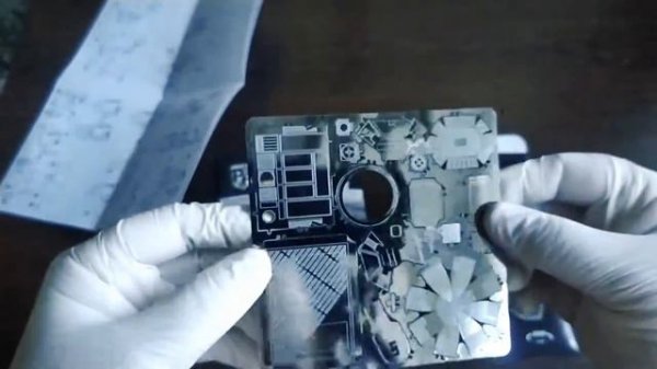 Металлическая 3D модель. Звездные Войны. 3D metal model. Star Wars