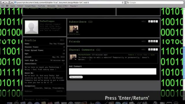 Q/A: Changing A Webpage. смотреть онлайн