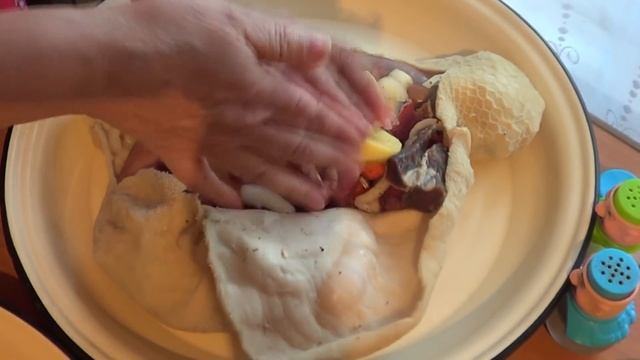 Керемет бүрме қарын|казахское бурме карын(meat in tripe) смотреть онлайн