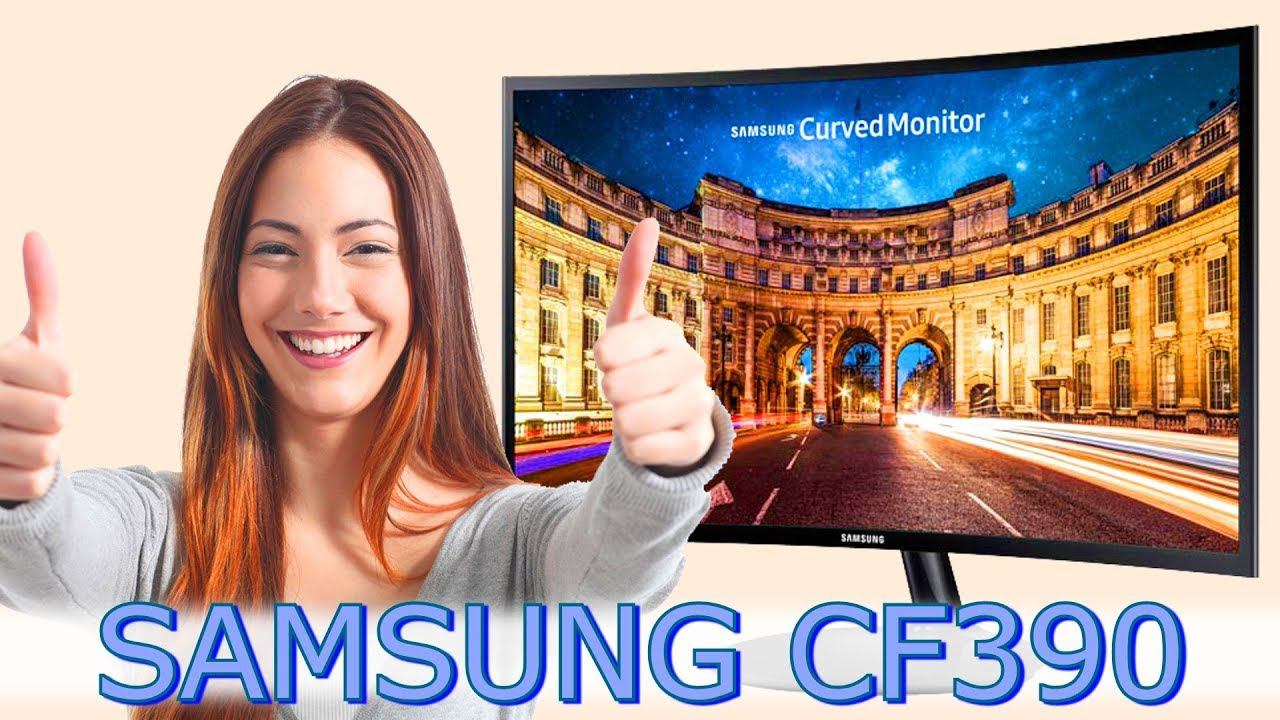 Монитор Samsung CF390. Самый дешевый изогнутый монитор. (Самсунг) смотреть онлайн