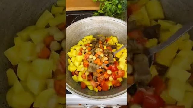 Лагман с нутом