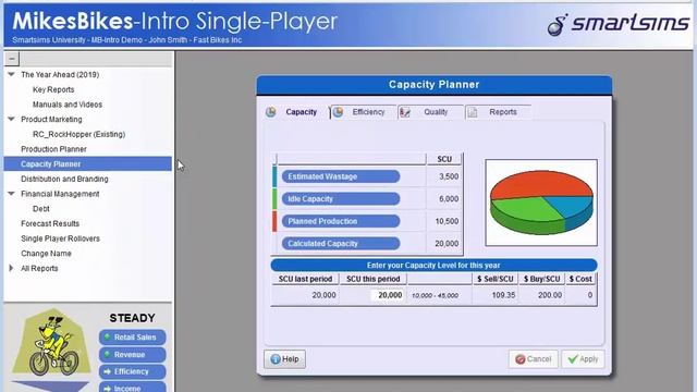 MikesBikes Intro Business Simulation - Tutorial Video 4 - Making Your Third Year Decisions смотреть онлайн