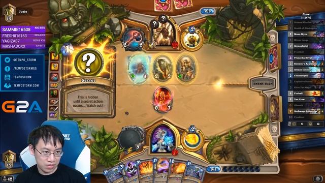 WHAT COULD POSSIBLY GO WRONG? - Tempo Mage - Standard Constructed - The Witchwood смотреть онлайн